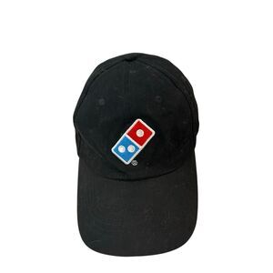 Dominos black replacement baseball cap hat